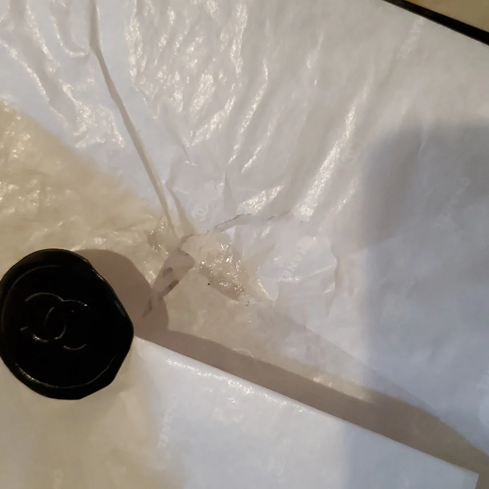 Empty Black and White Chanel Gift Box - Picture 10 of 11